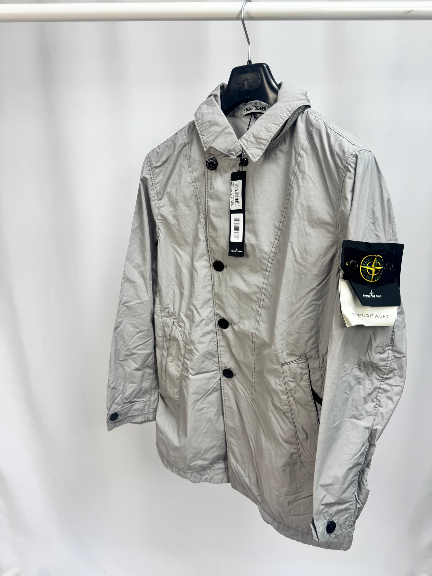 Stone Island Naslan Light Watro (Light Grey) 