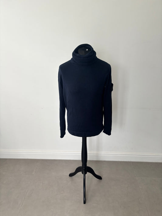 Stone Island Shadow Project Roll Neck (Navy)