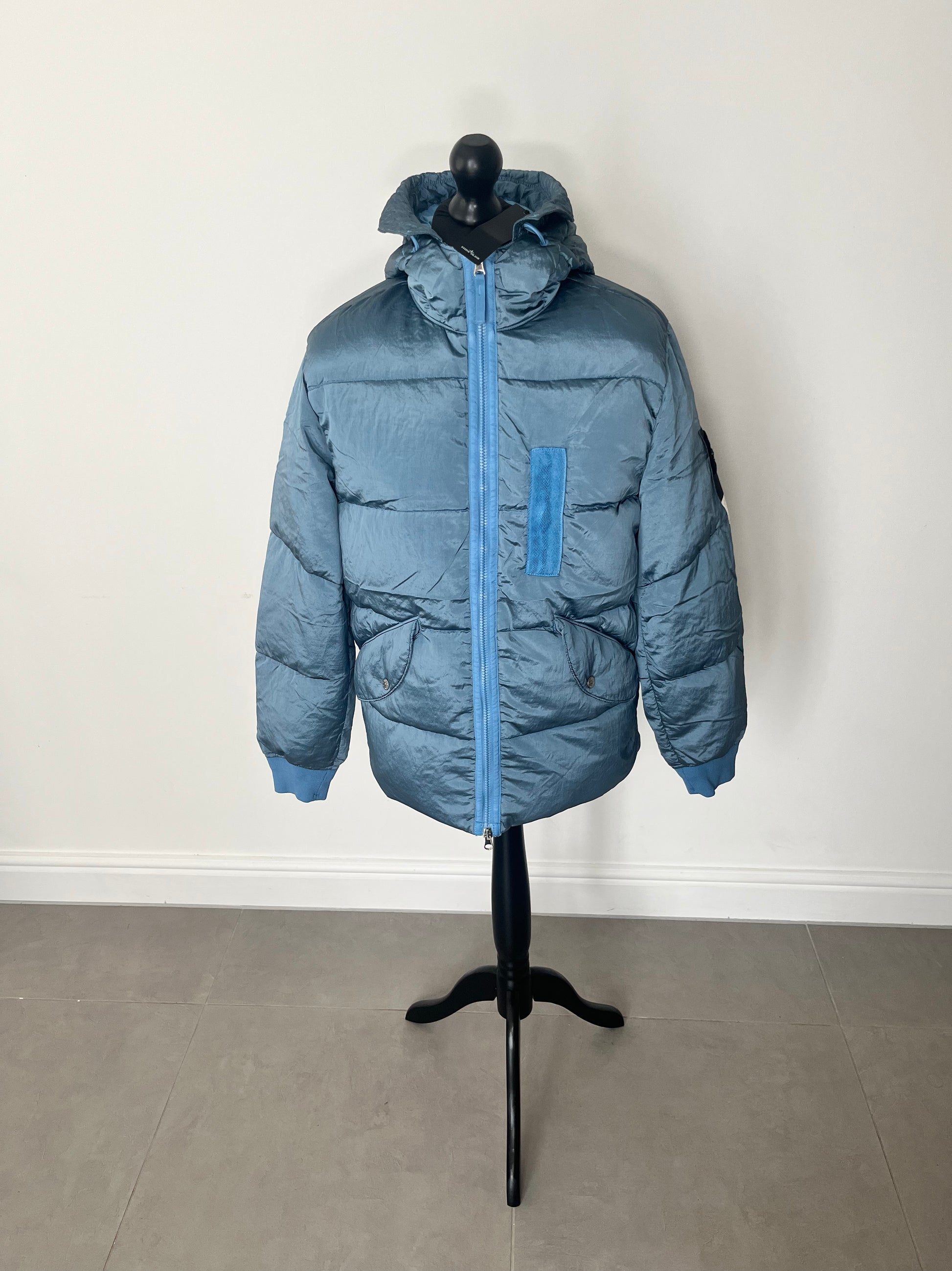 Stone island hotsell welded down jacket