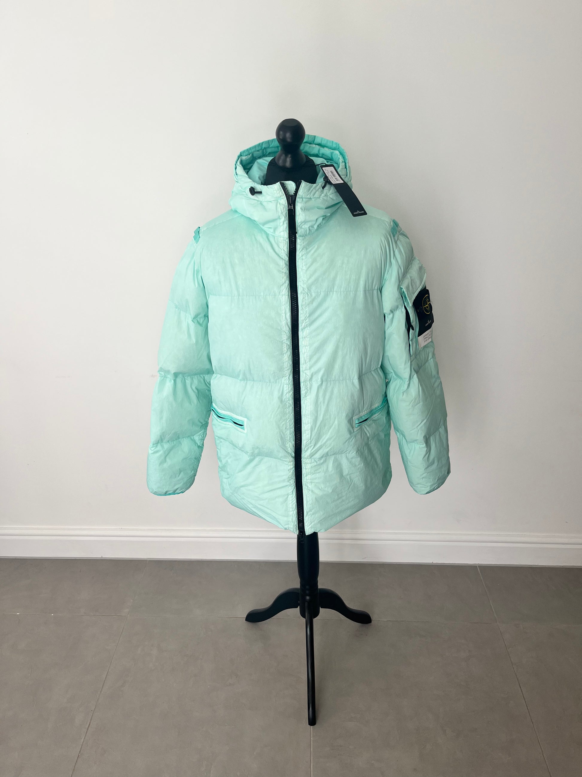 Aqua down jacket sales