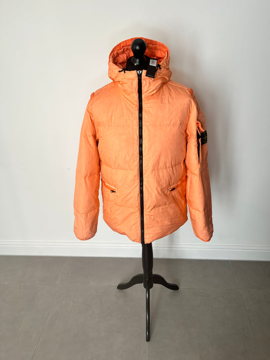 Stone Island Garment Dyed Crinkle Reps R-NY Down (Peach)