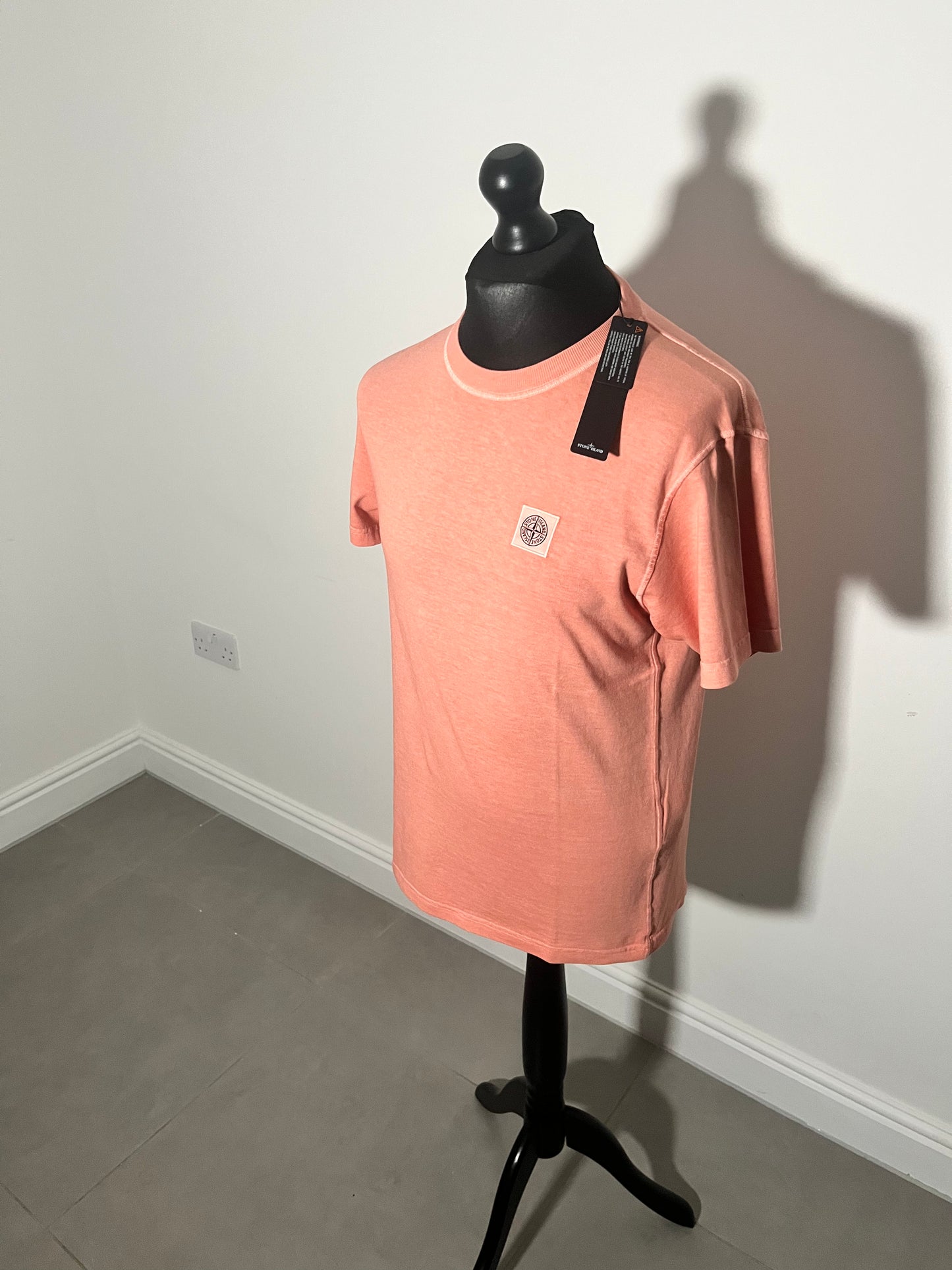 Stone Island Fissato Treatment T-Shirt (Peach)