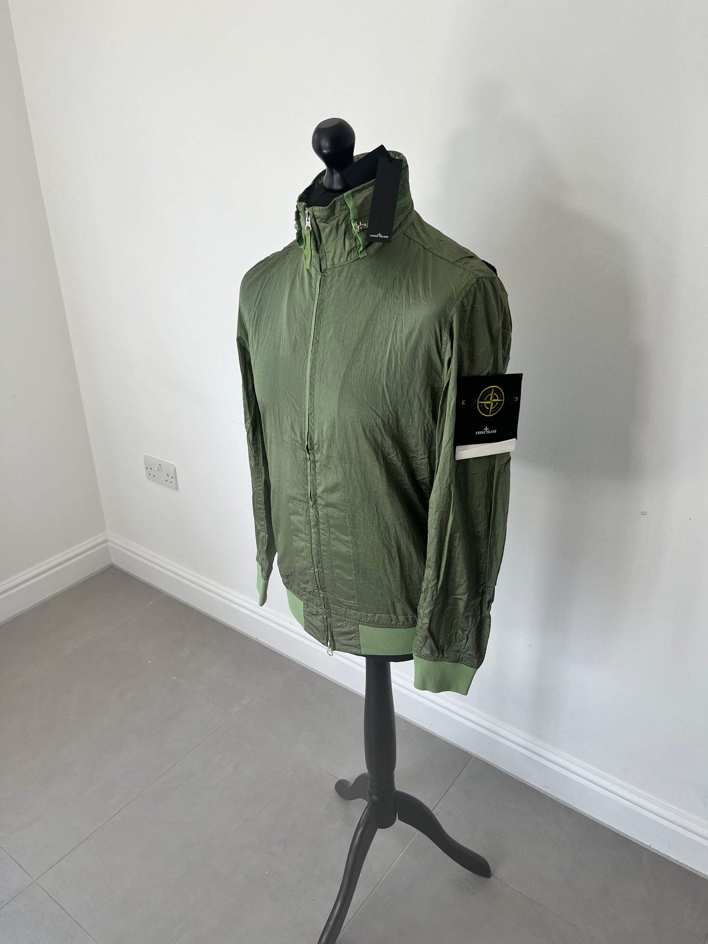 Stone Island Nylon Metal Watro-TC In Econyl Regenerated Nylon (Sage)