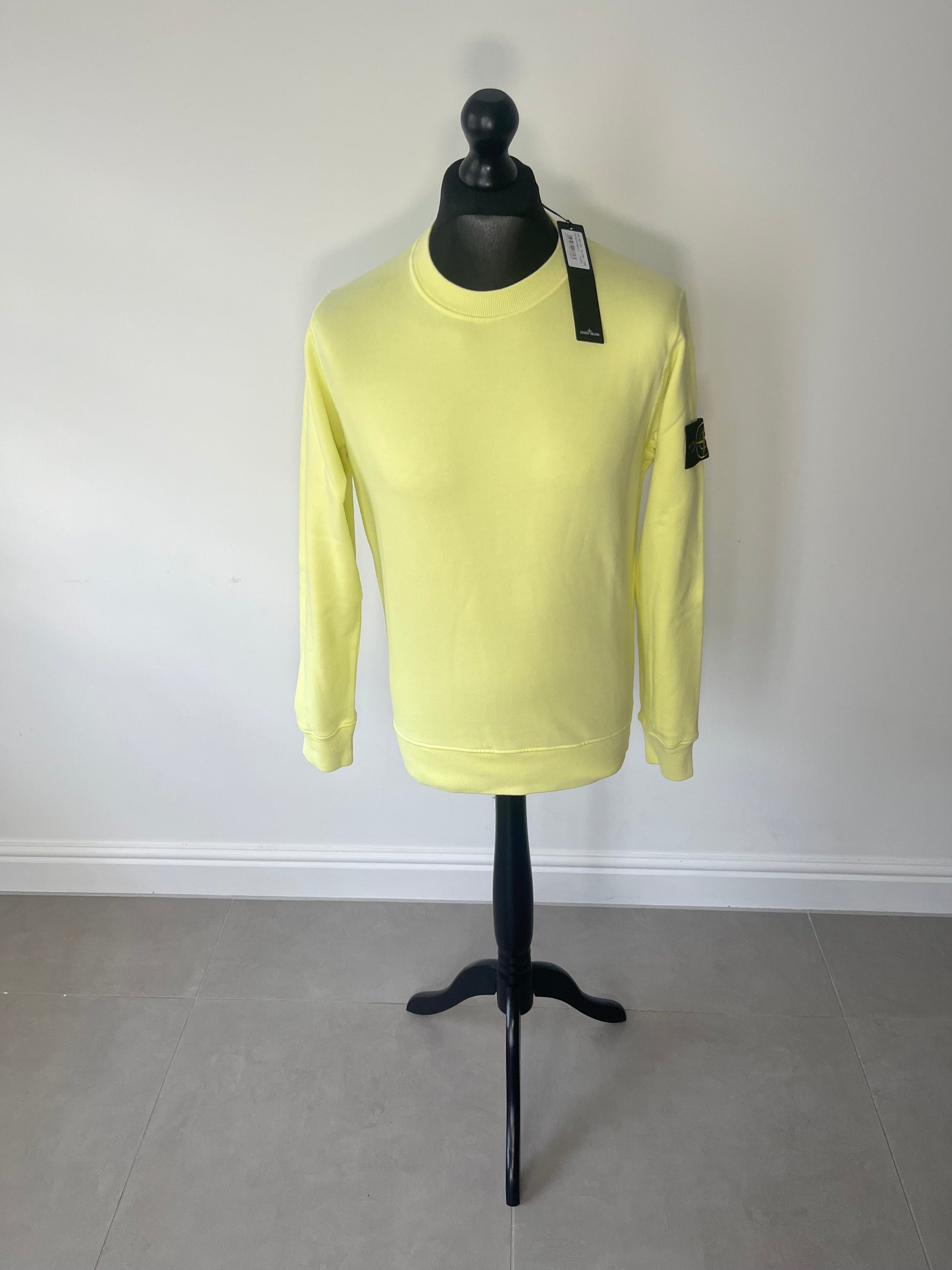 Stone island sweatshirt sales lemon