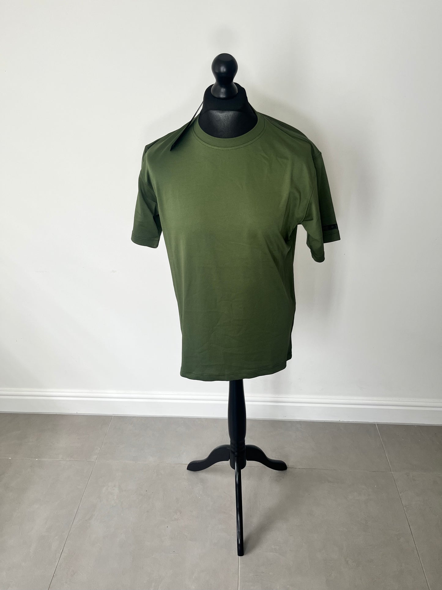 Stone Island Organic Cotton Sequal Yarn Jersey (Olive)