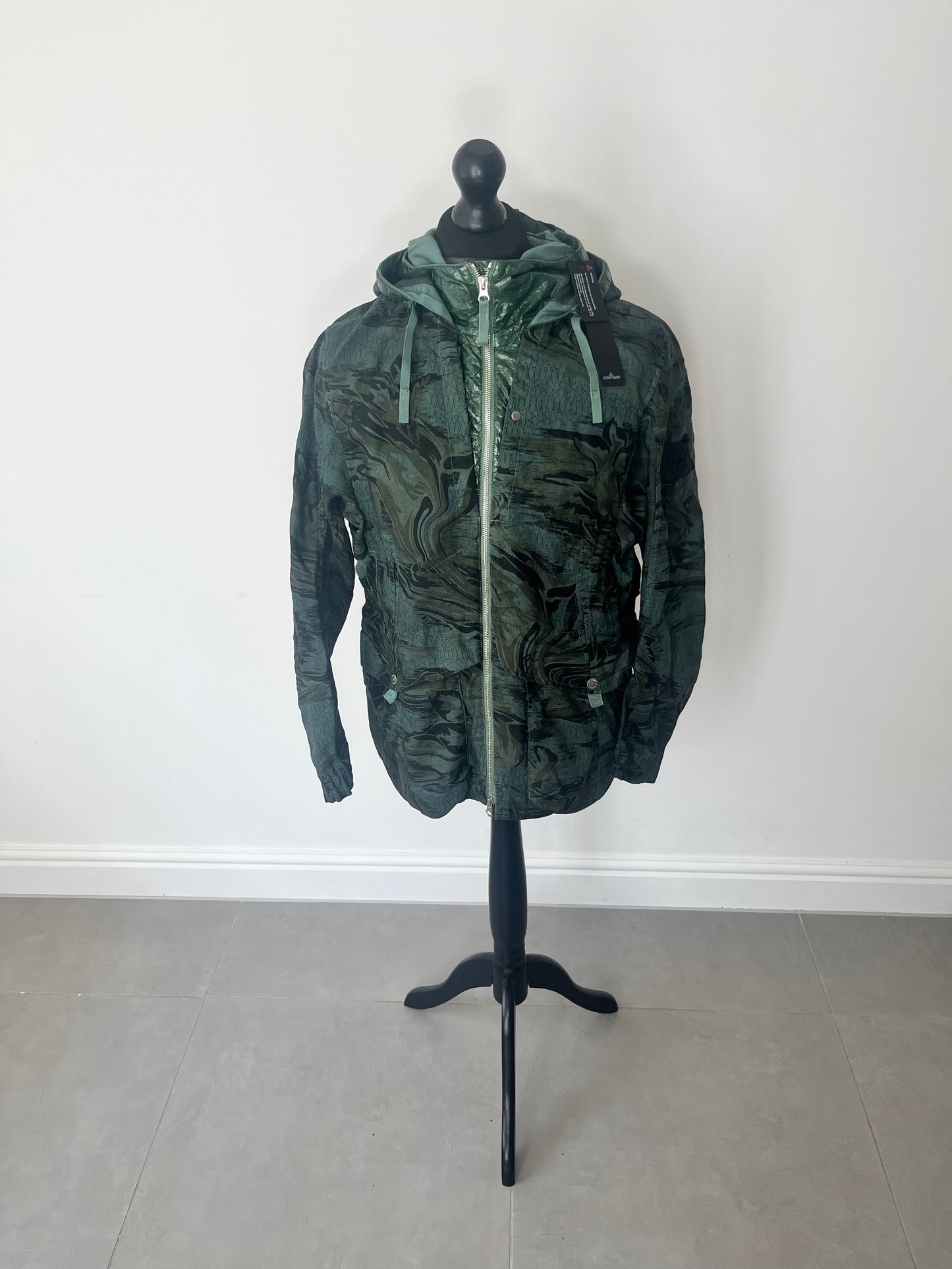 Stone island cordura cotton jacket sales