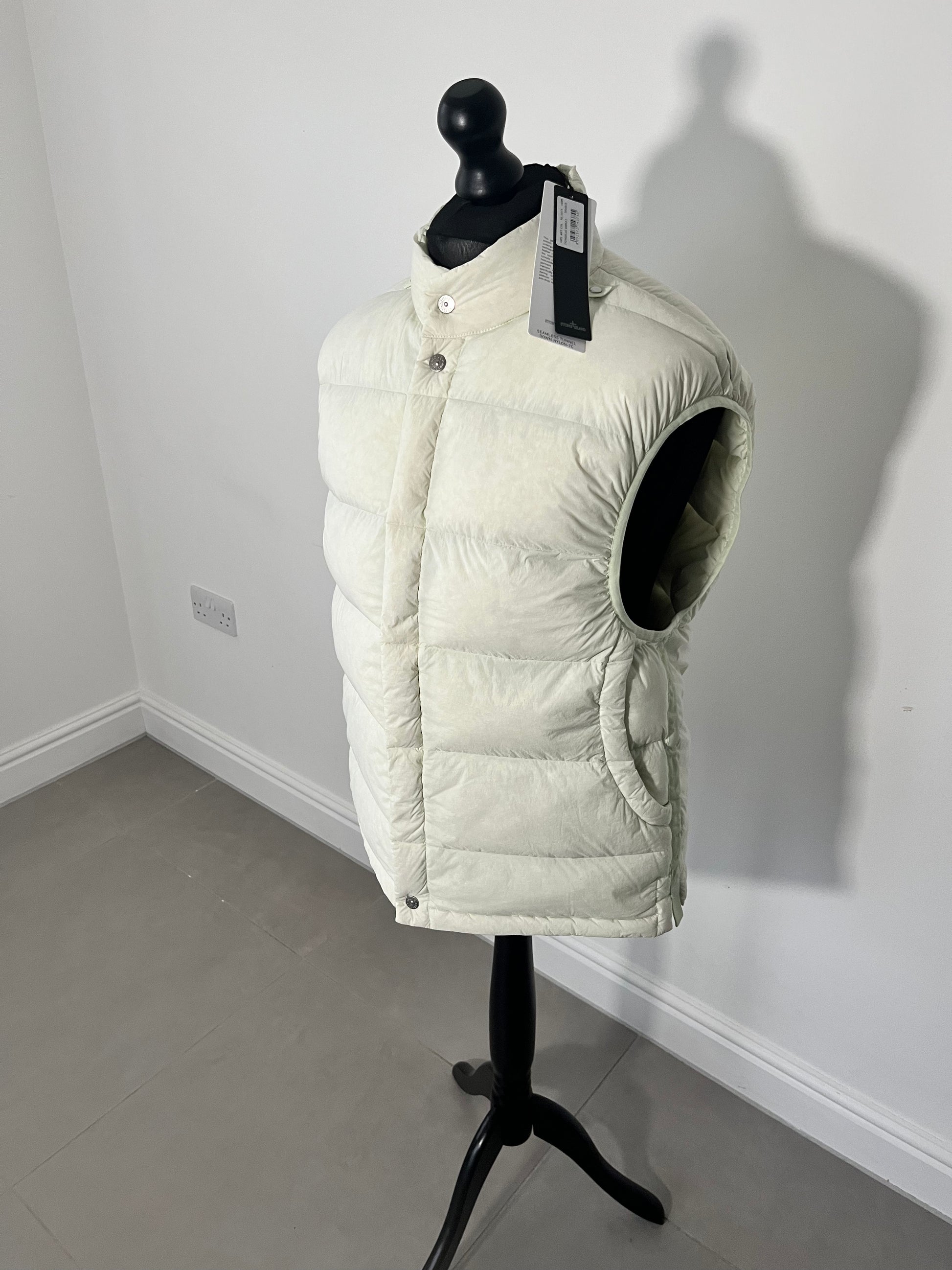 Stone island puffer gilet sales