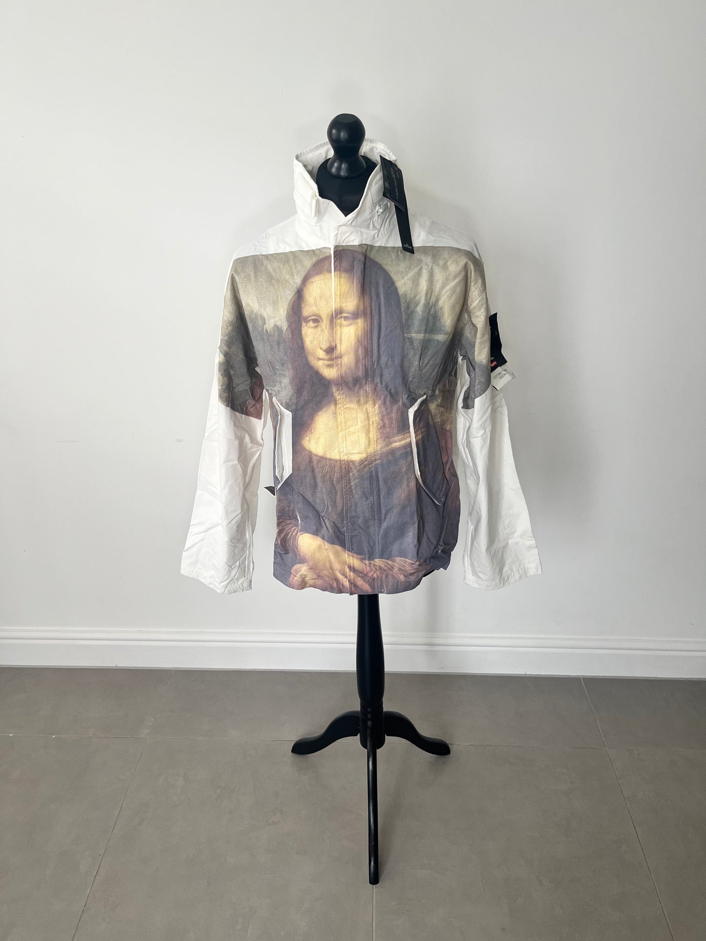 Stone Island Cotton/Cordura Mona Lisa X Supreme (White)