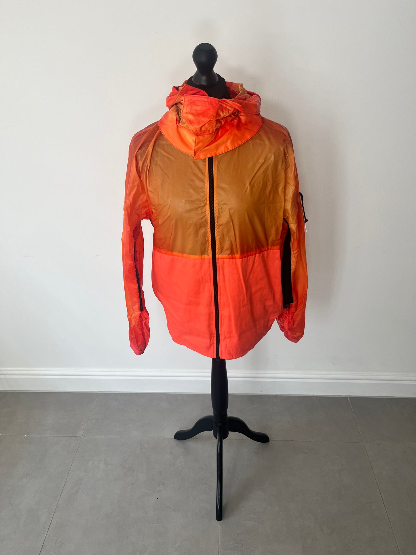Stone Island Heat Reactive Lamy With Cotton Linen Tela Orange