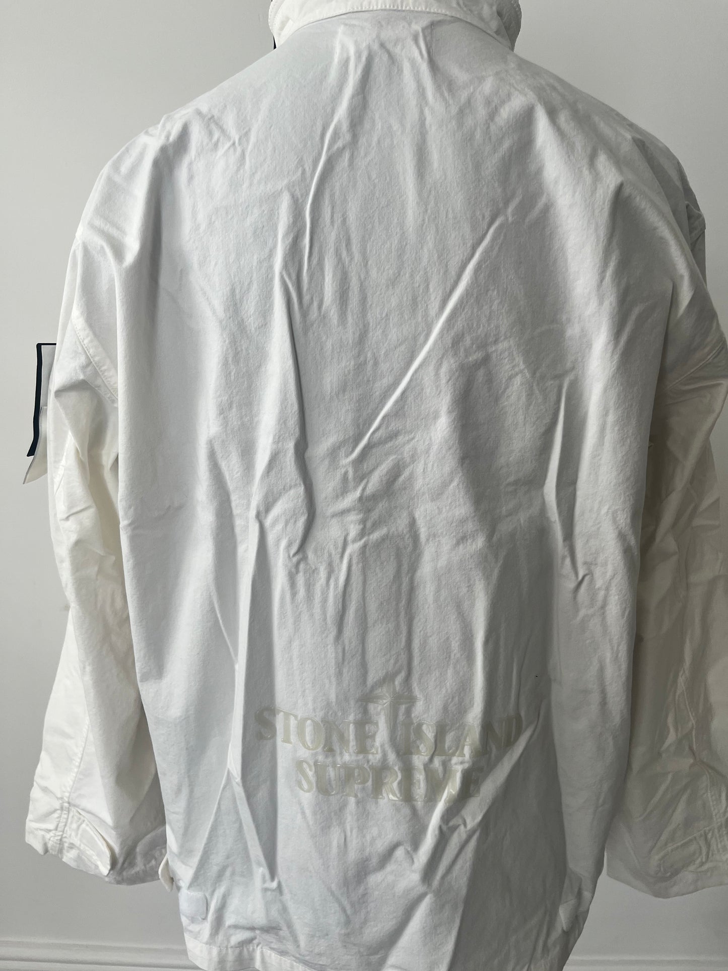 Stone Island Cotton/Cordura Mona Lisa X Supreme (White)