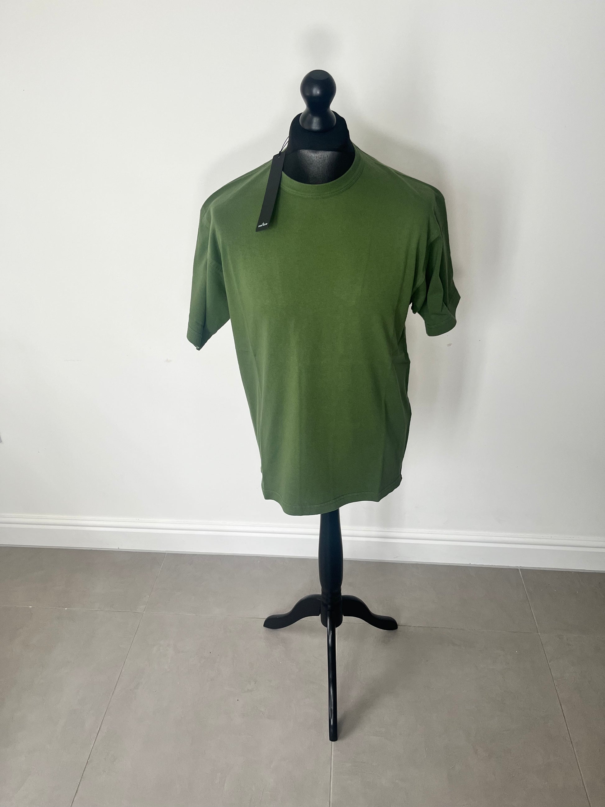 Stone island t shirt 2025 olive green