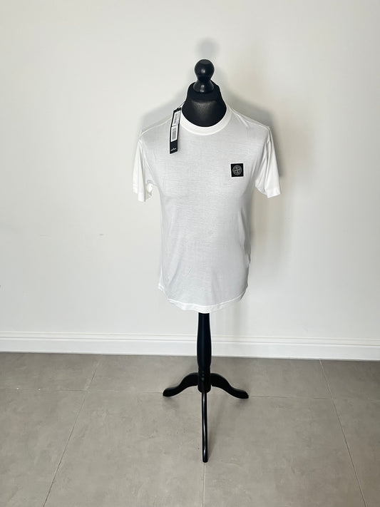 Stone Island Patch T-Shirt (White)