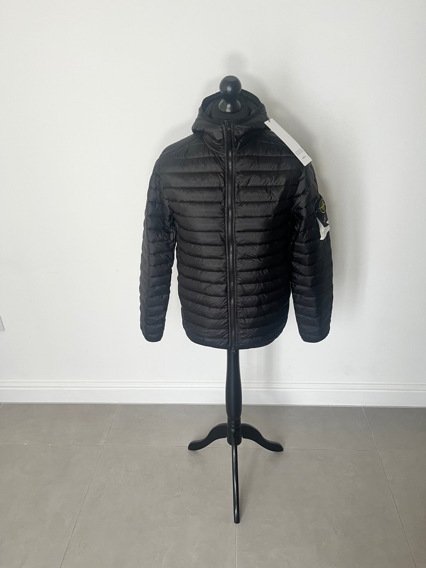 Stone Island Loom Woven Chambers R-Nylon Down-TC (Black)