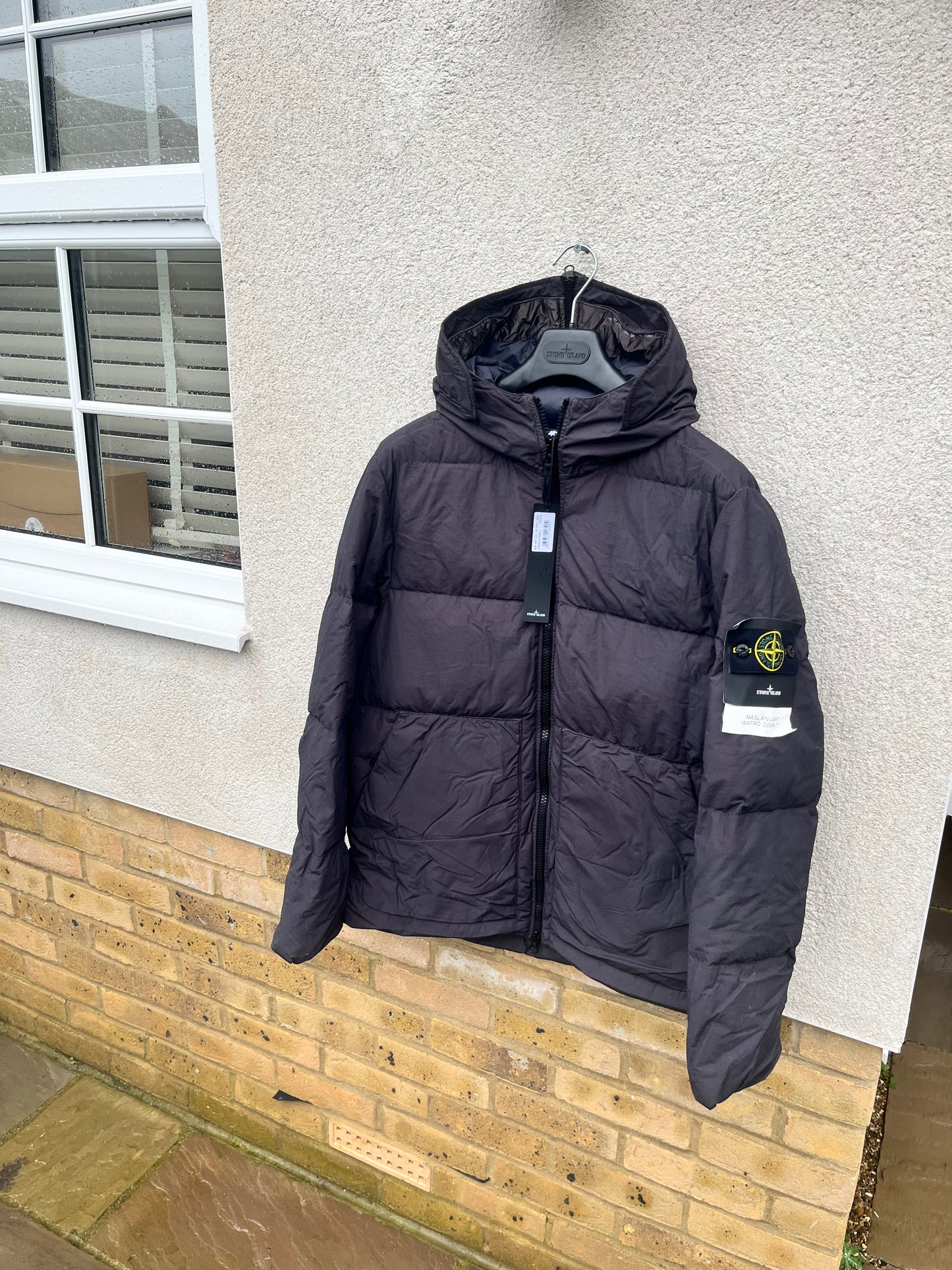 Stone Island Naslan Light Watro Down-TC (Charcoal)