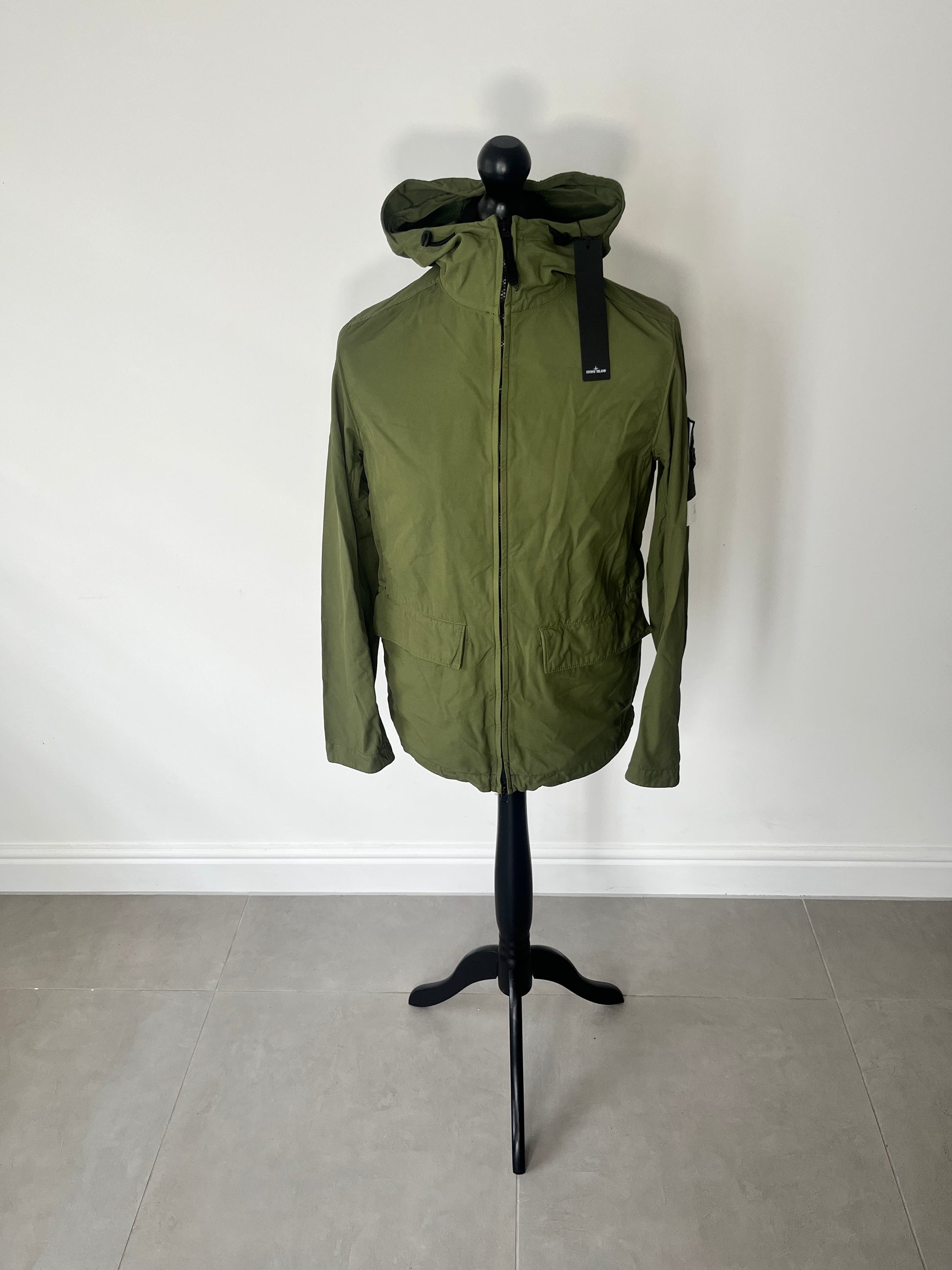 Olive stone island shop jumper