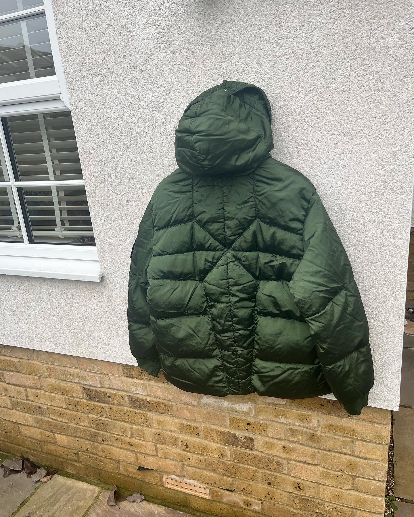 Stone Island Nylon Metal In Econyl Regenerated Nylon With Down-Tc (Olive)