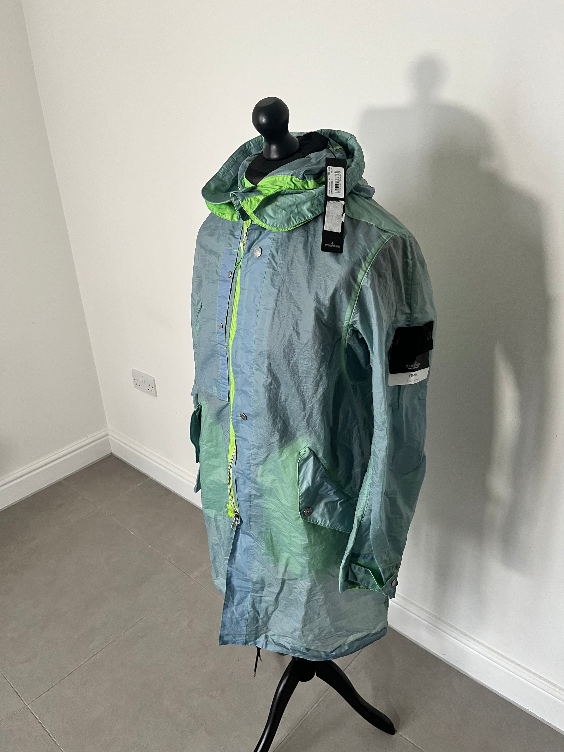 Stone Island Shadow Project Opak Parka Light Green CasualCentral