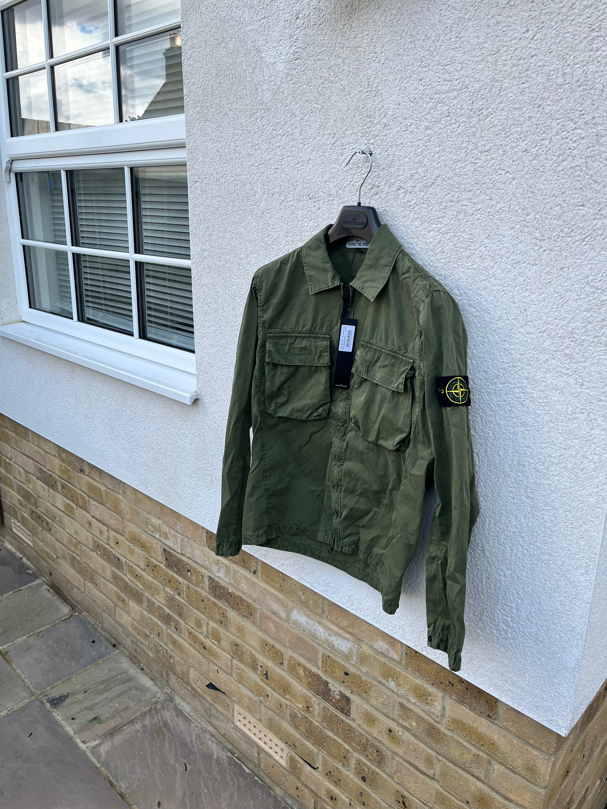 Stone island 2 pocket overshirt hotsell