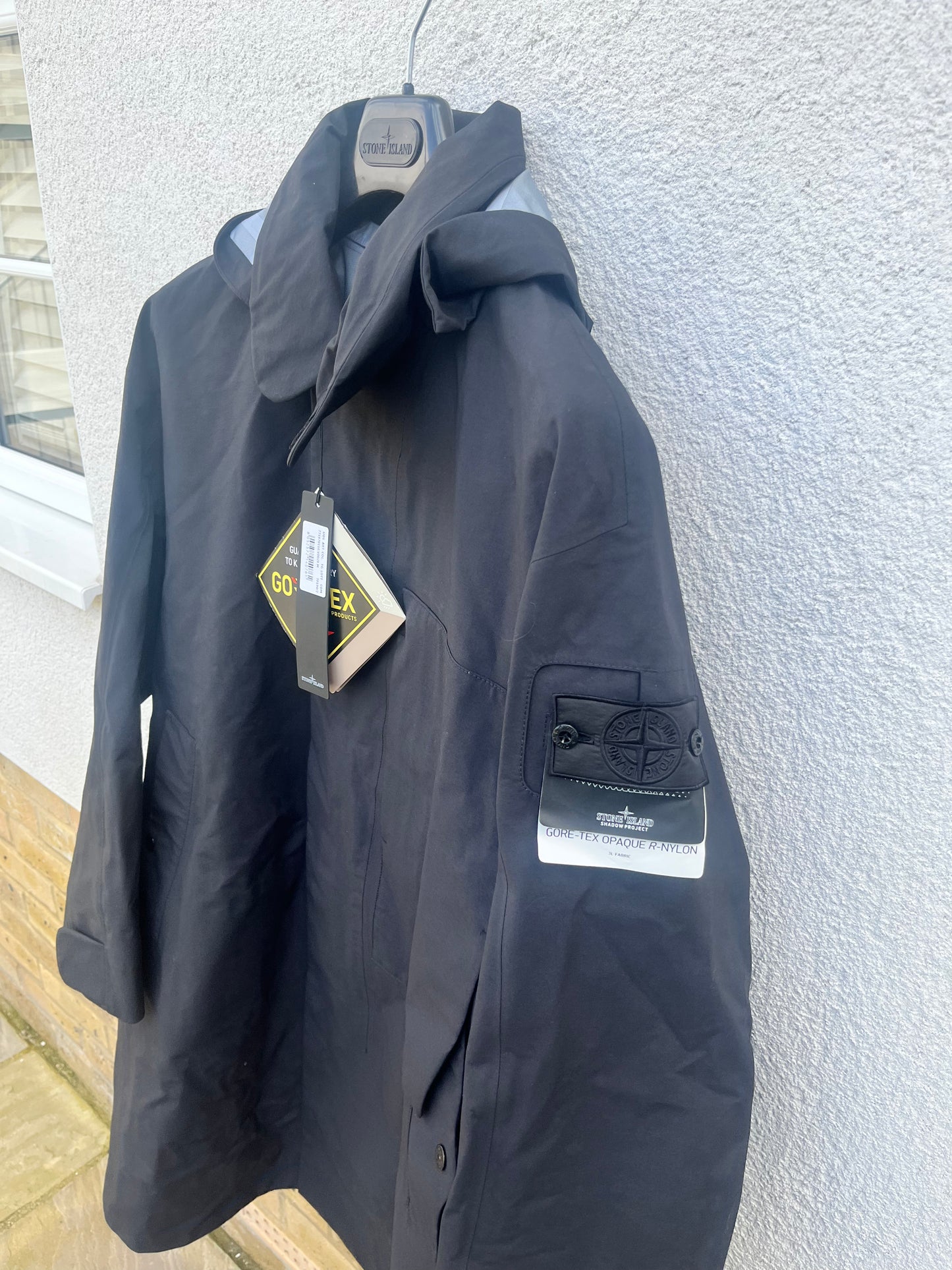 Stone Island Shadow Project Gore-Tex Opaque R-Nylon (Black)