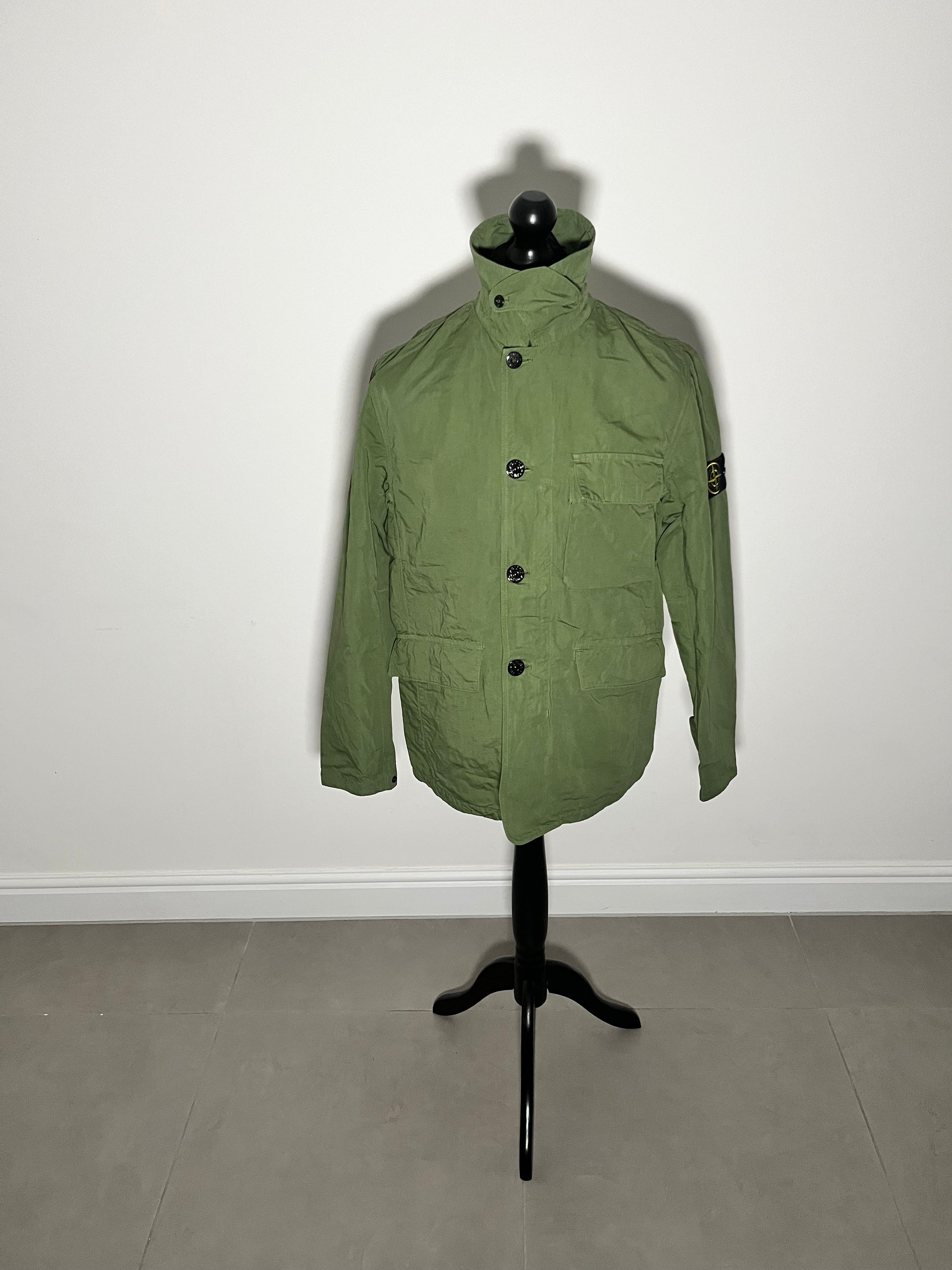 Stone island jacket olive shop