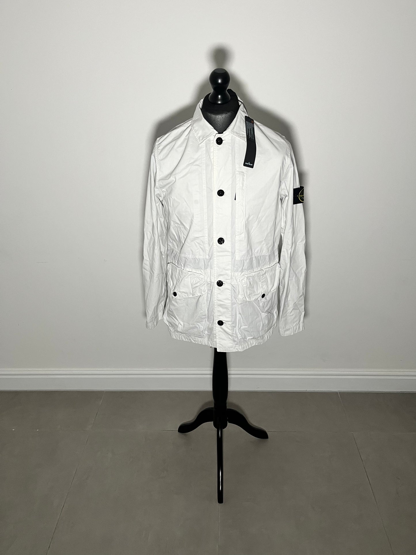 Stone Island Tela Smerigliata (White)