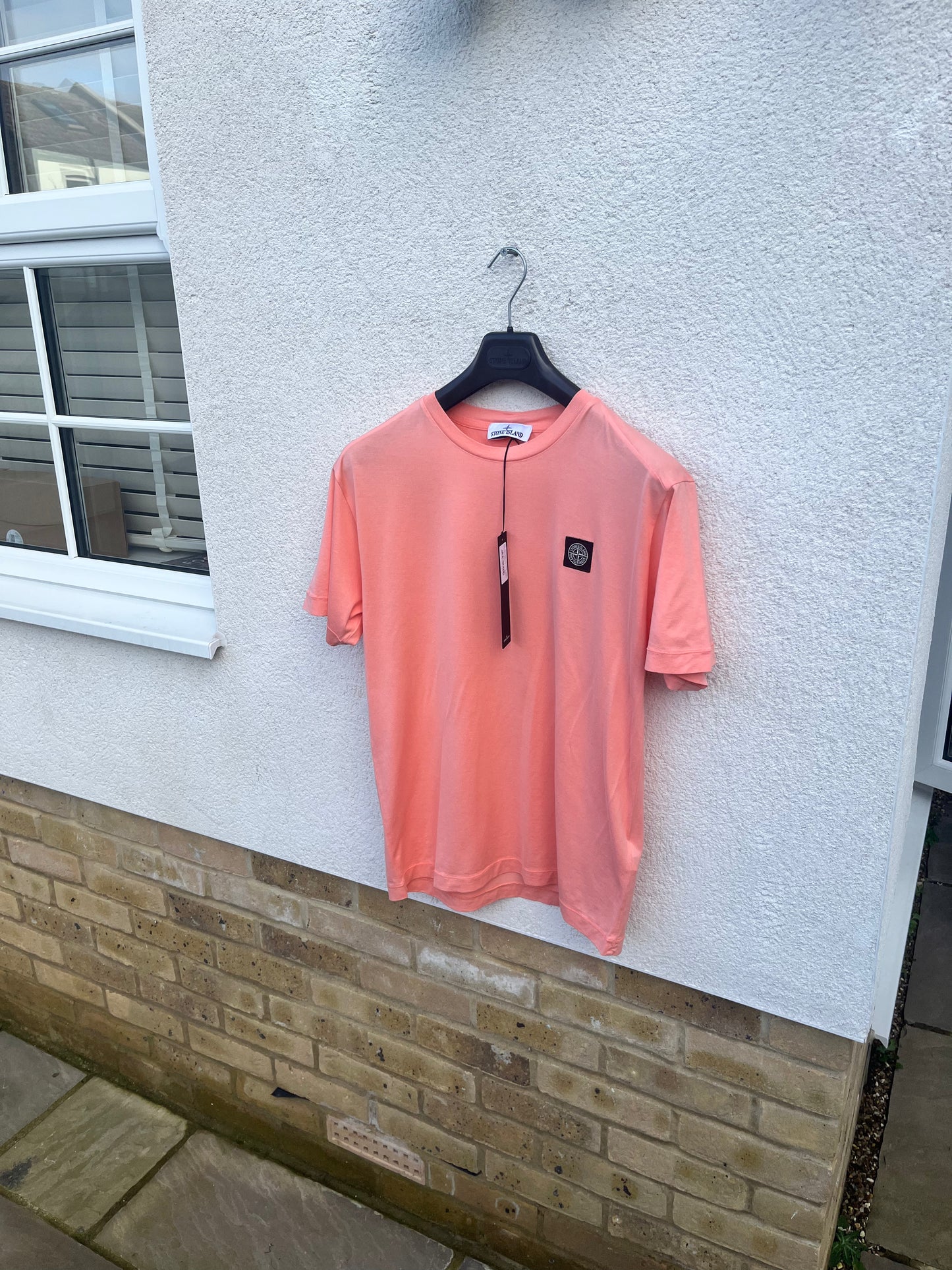 Stone Island Patch T-Shirt (Peach)