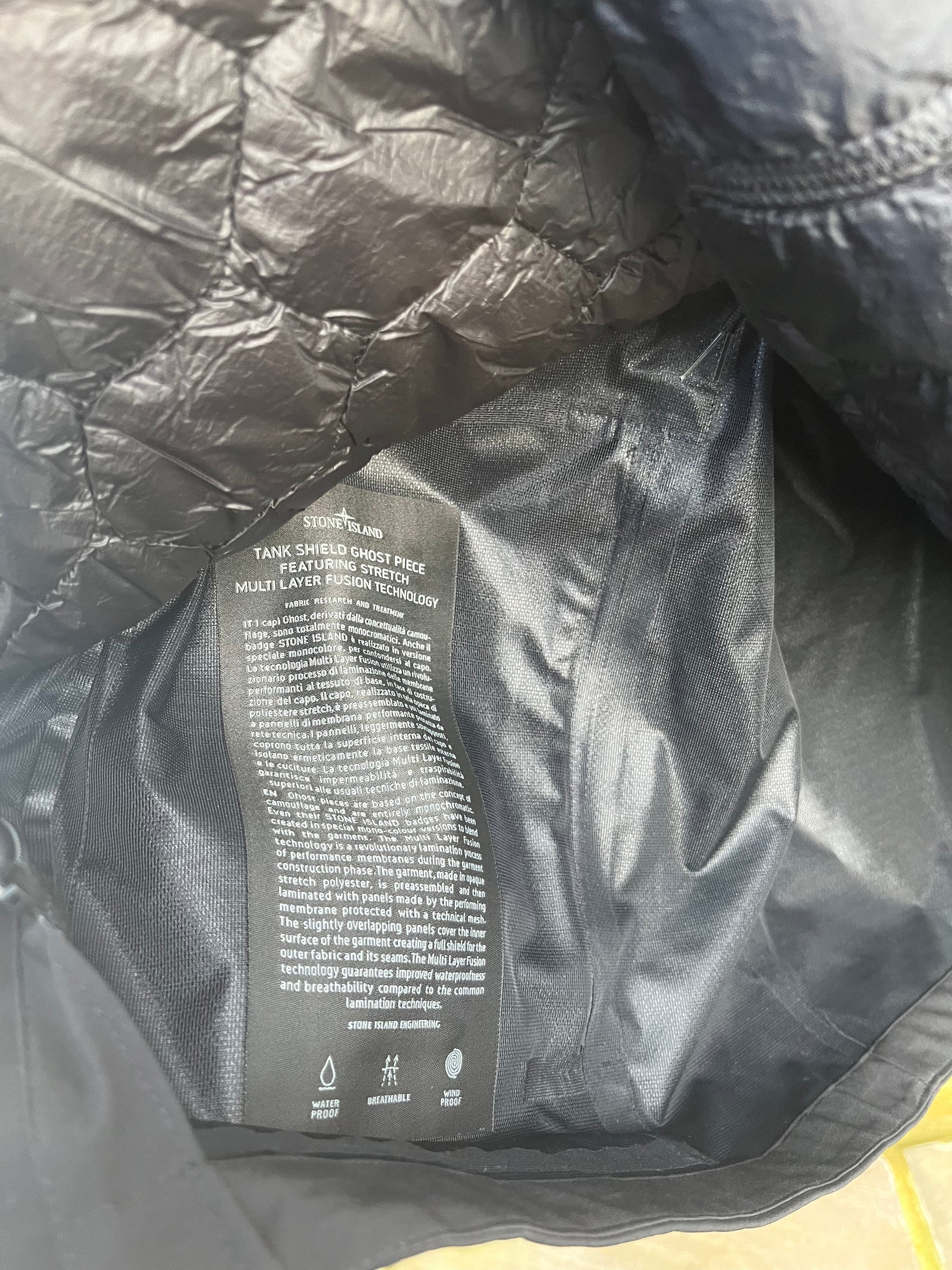 Stone island sales ghost tank
